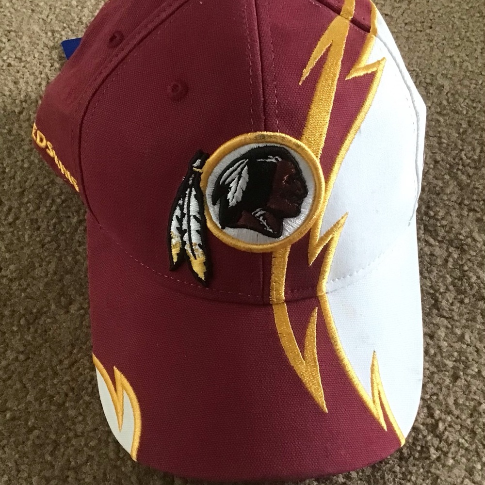 Vintage Reebok Washington Redskins NFL Sharktooth Adjustable Hat NWT